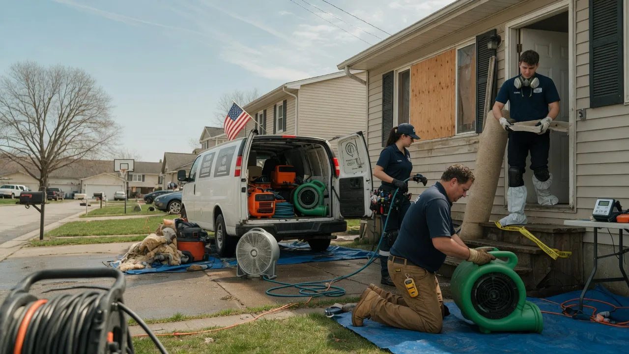Water Damage Restoration in Calvin, KY near me